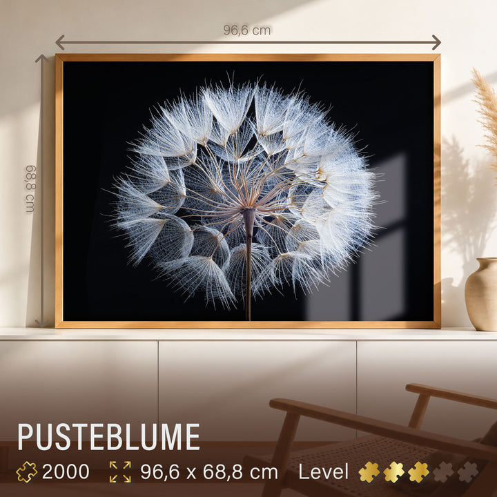 Puzzle 2000 Teile "Pusteblume"