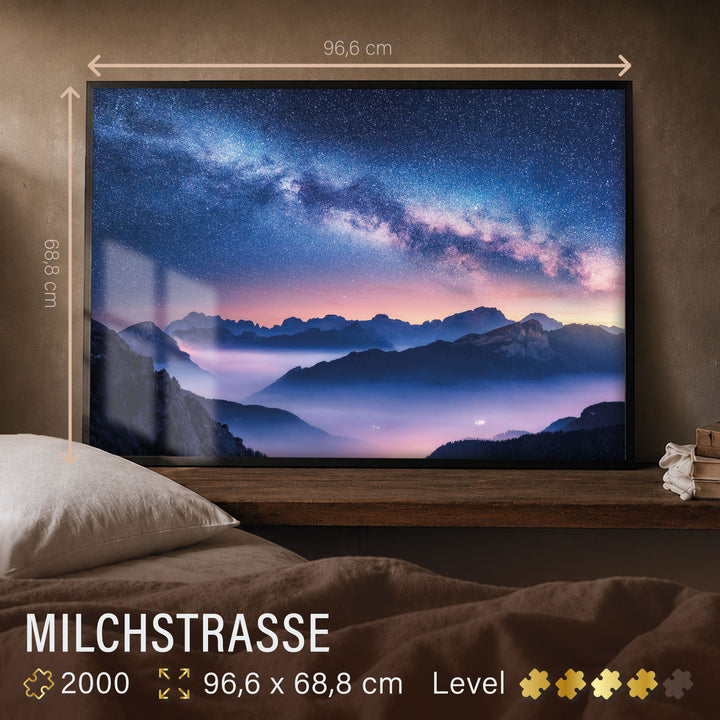 Puzzle 2000 Teile "Milchstrasse"