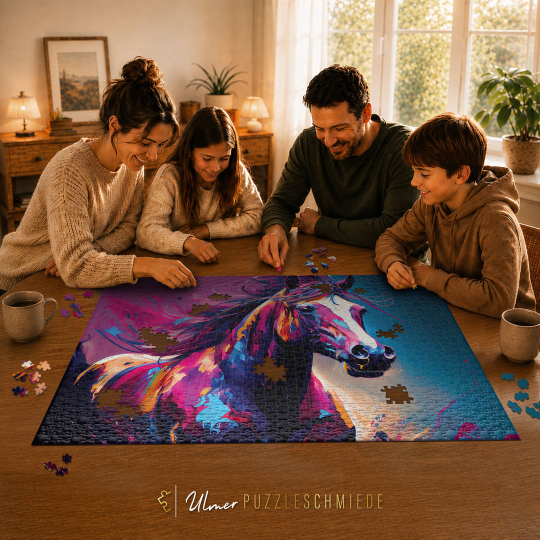 Puzzle 2000 Teile "Farbwind"