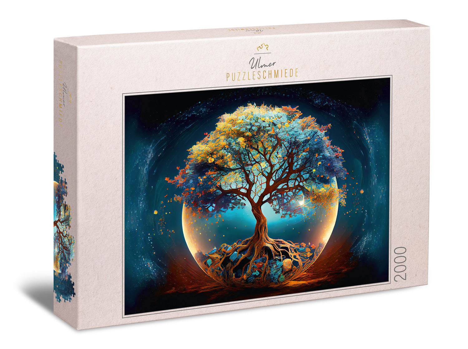 Eule Puzzle 2000 Teile Von Hansepuzzle – Tierwelt Motiv, 90x60 Cm, Mit Aufbewahrungsbeutel