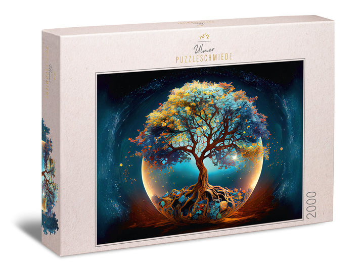 Puzzle 2000 Teile "Mystischer Lebensbaum"