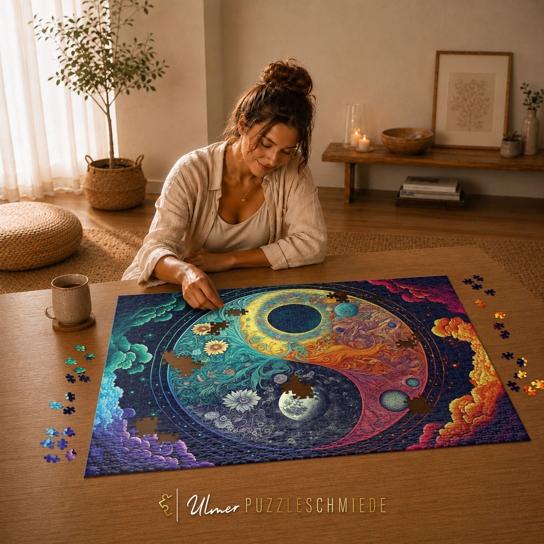 Puzzle 2000 Teile "Quell und Gleichgewicht"