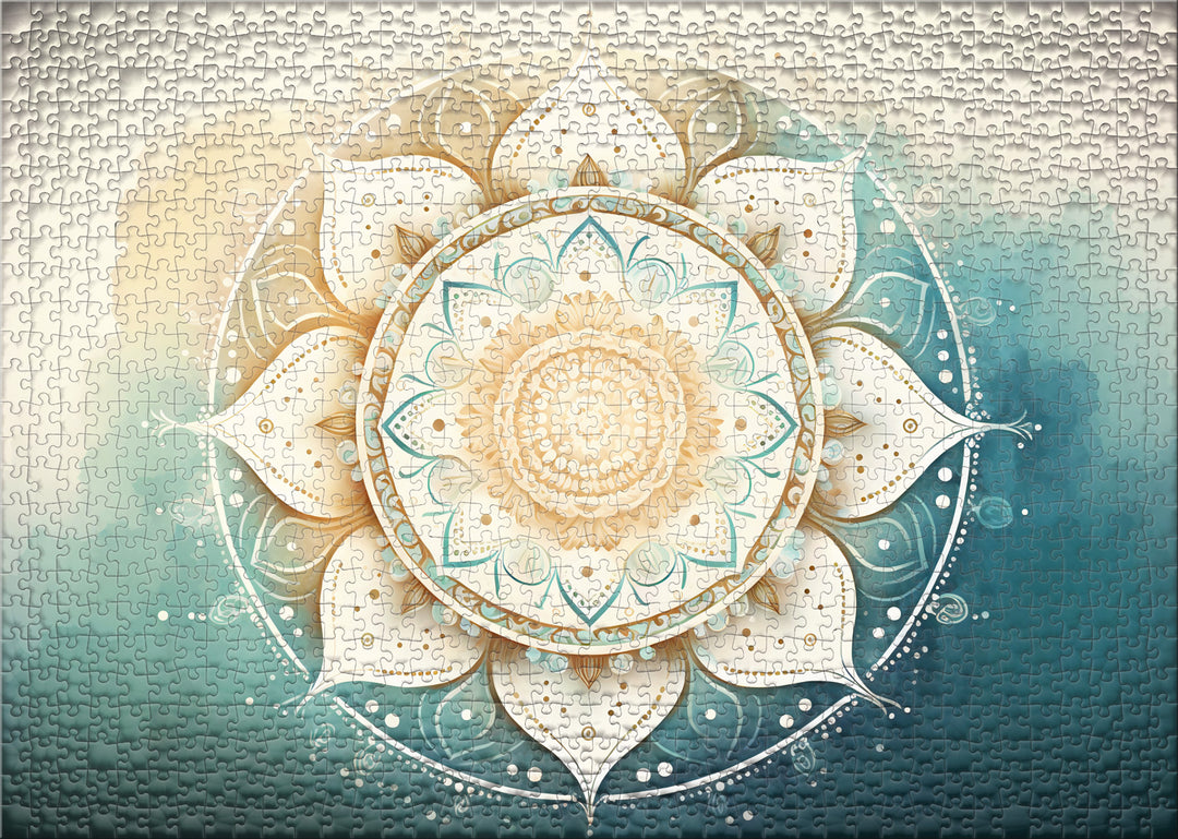 Puzzle 2000 Teile "Aquarell"
