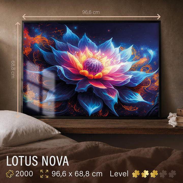 Puzzle 2000 Teile "Lotus Nova"