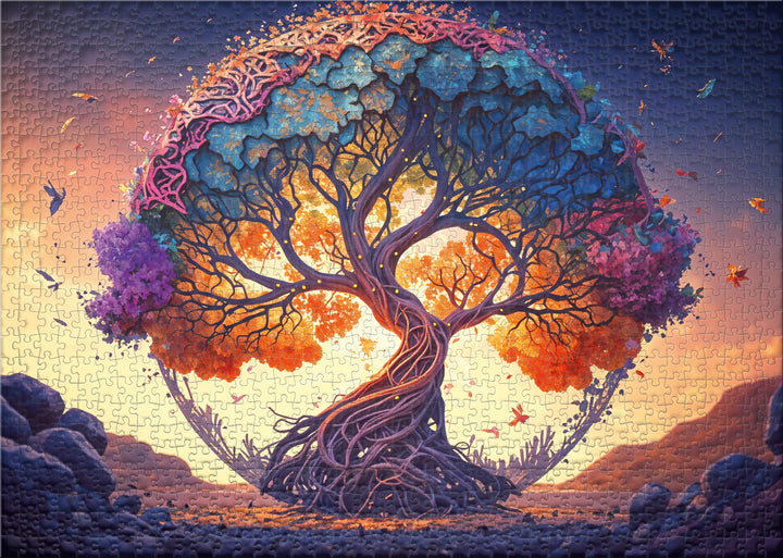 Puzzle 2000 Teile "Baum des Lebens"