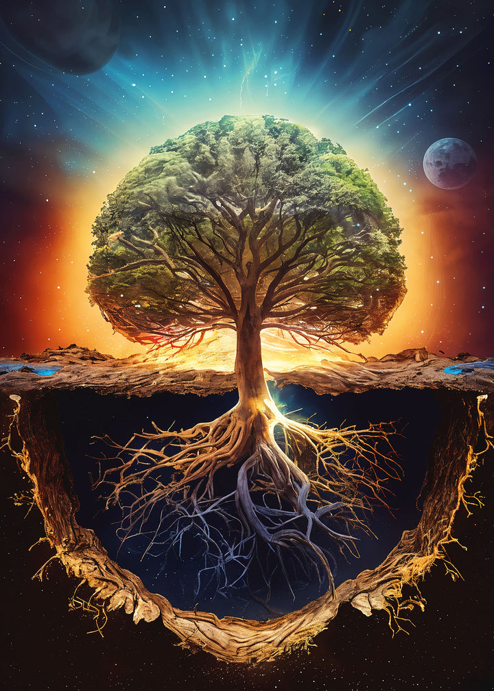 Puzzle 2000 Teile "Yggdrasil"
