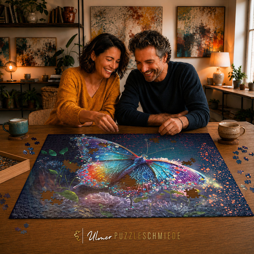 Puzzle 2000 Teile "Morgentau"