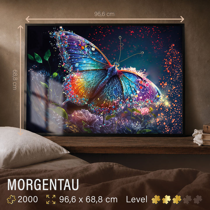 Puzzle 2000 Teile "Morgentau"
