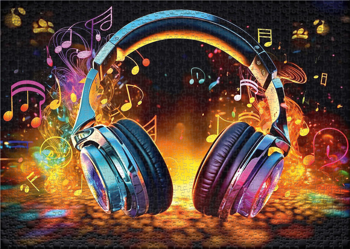 Puzzle 2000 Teile "Magic Music"