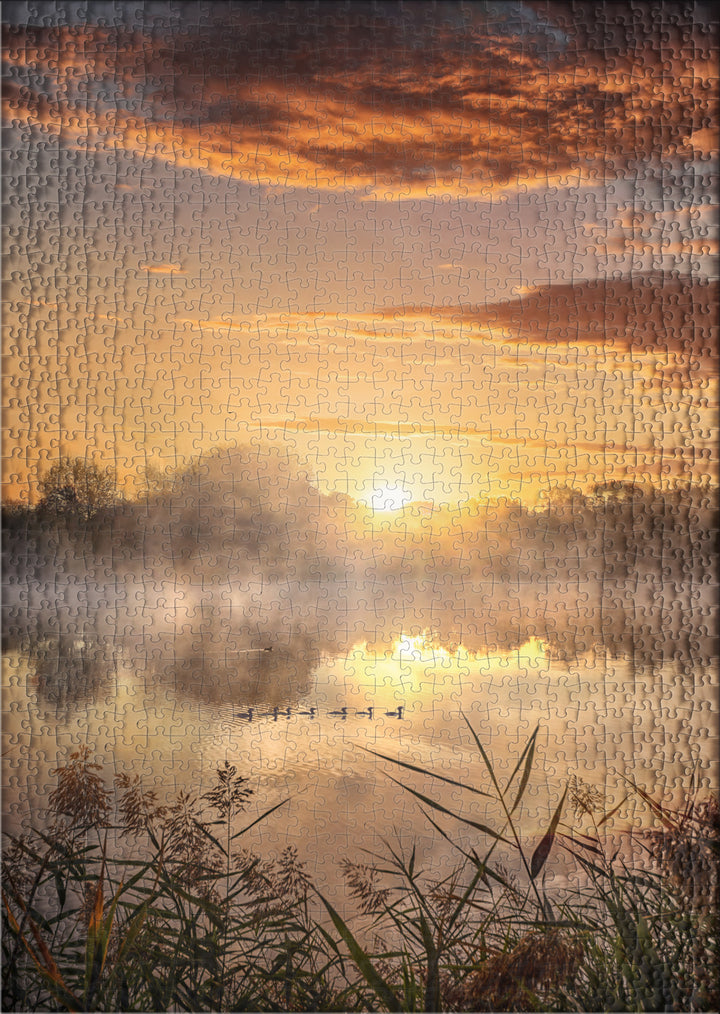 Natur-Puzzle 1000 Teile "Morgenstund"