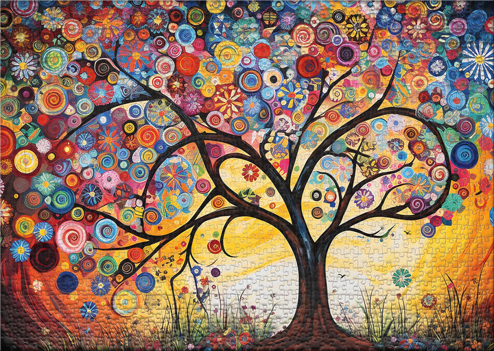 Puzzle 2000 Teile "Sinfonie der jungen Knospen"
