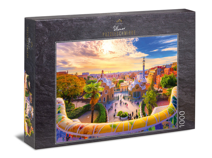 Puzzle 1000 Teile "Park Güell Barcelona"