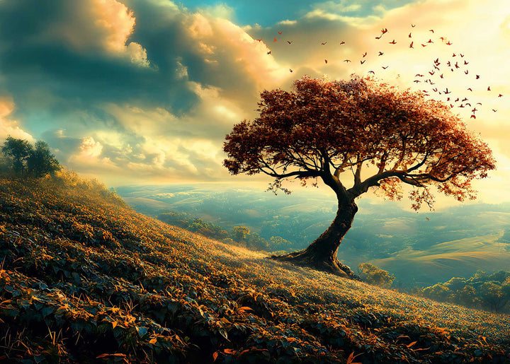 Puzzle 2000 Teile "Herbstland"