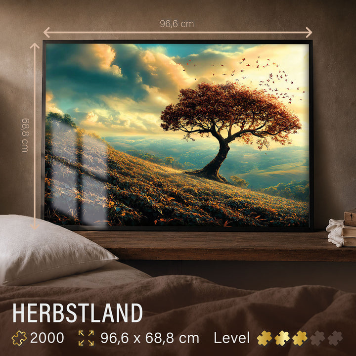 Puzzle 2000 Teile "Herbstland"