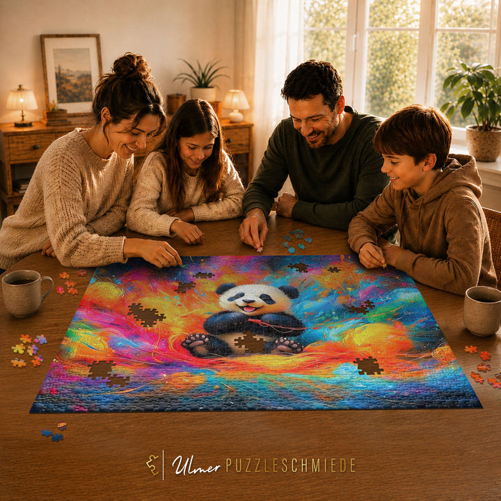 Puzzle 2000 Teile "The Dreaming Panda"