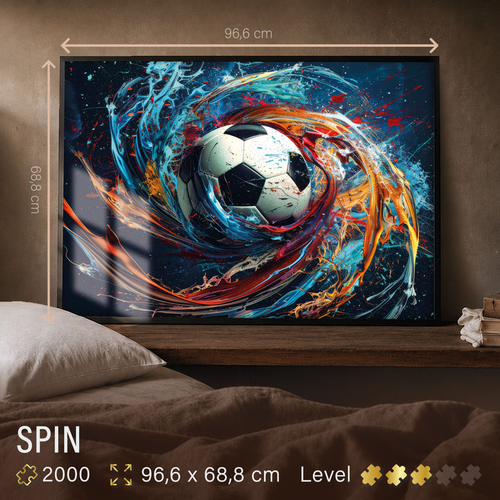 Puzzle 2000 Teile "Spin"