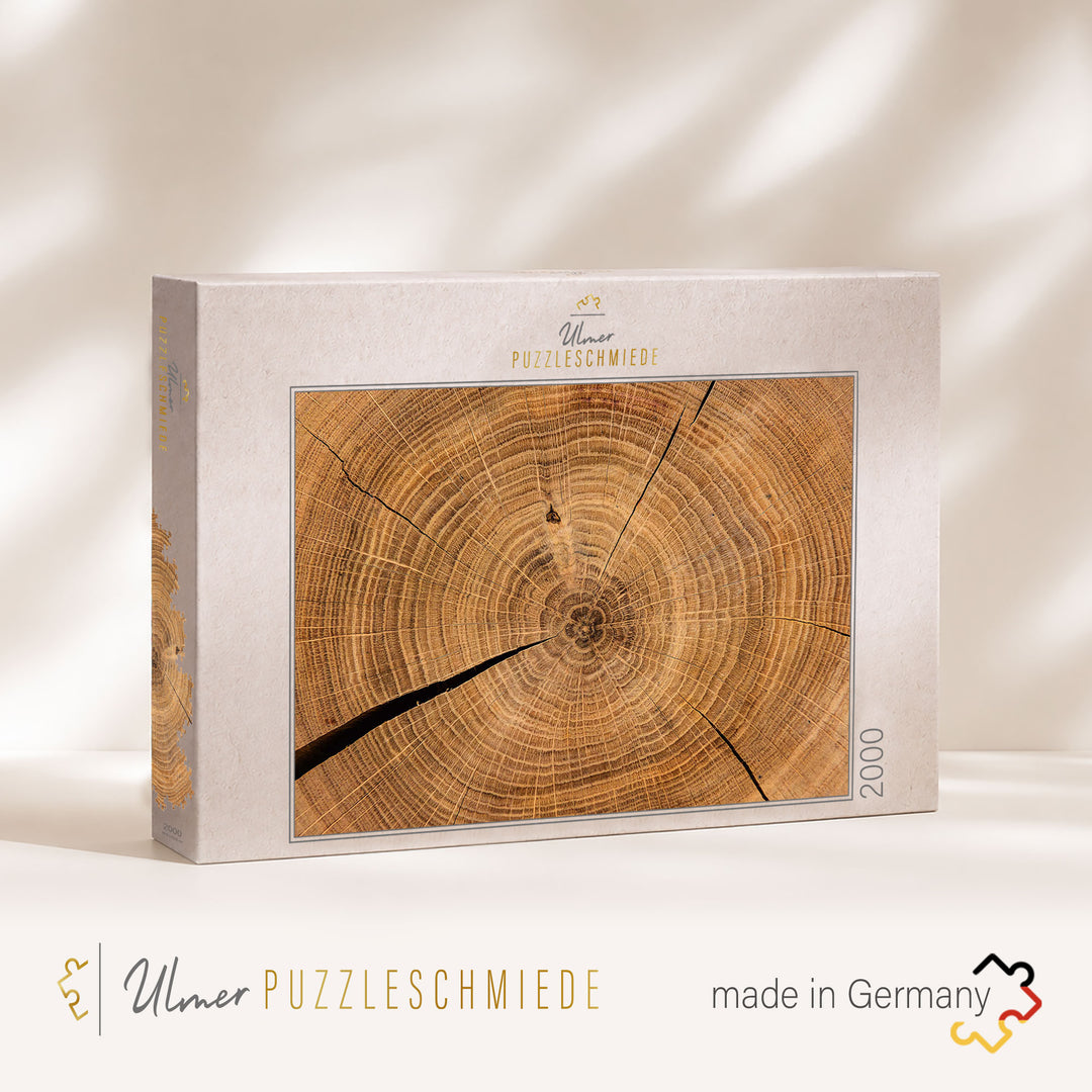 Impossible Puzzle 2000 Teile "Holzchronik"