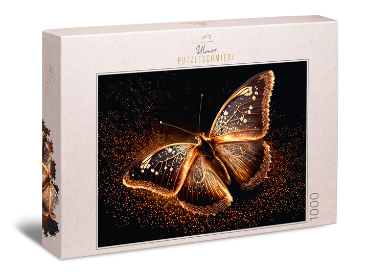 Puzzle 1000 Teile "Abendkleid" - Schmetterling-Phantasie