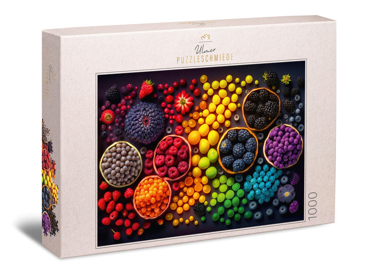 Puzzle 1000 Teile "Rainbow Fruits"