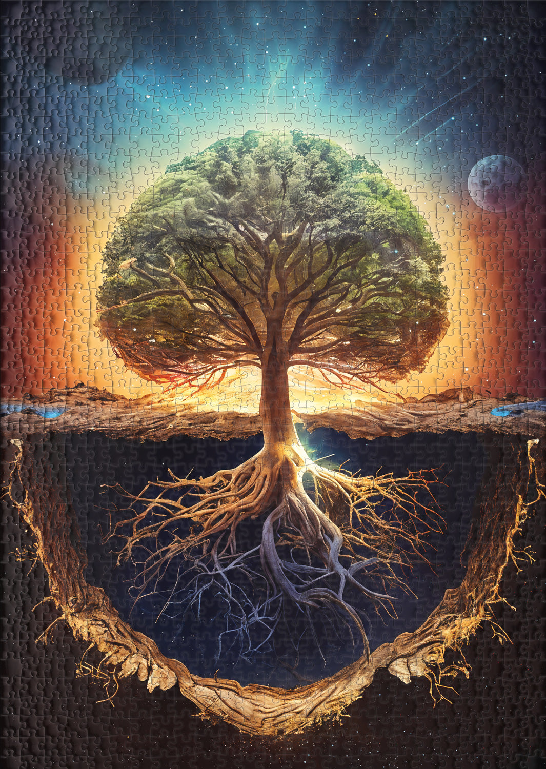 Puzzle 1000 Teile "Yggdrasil"