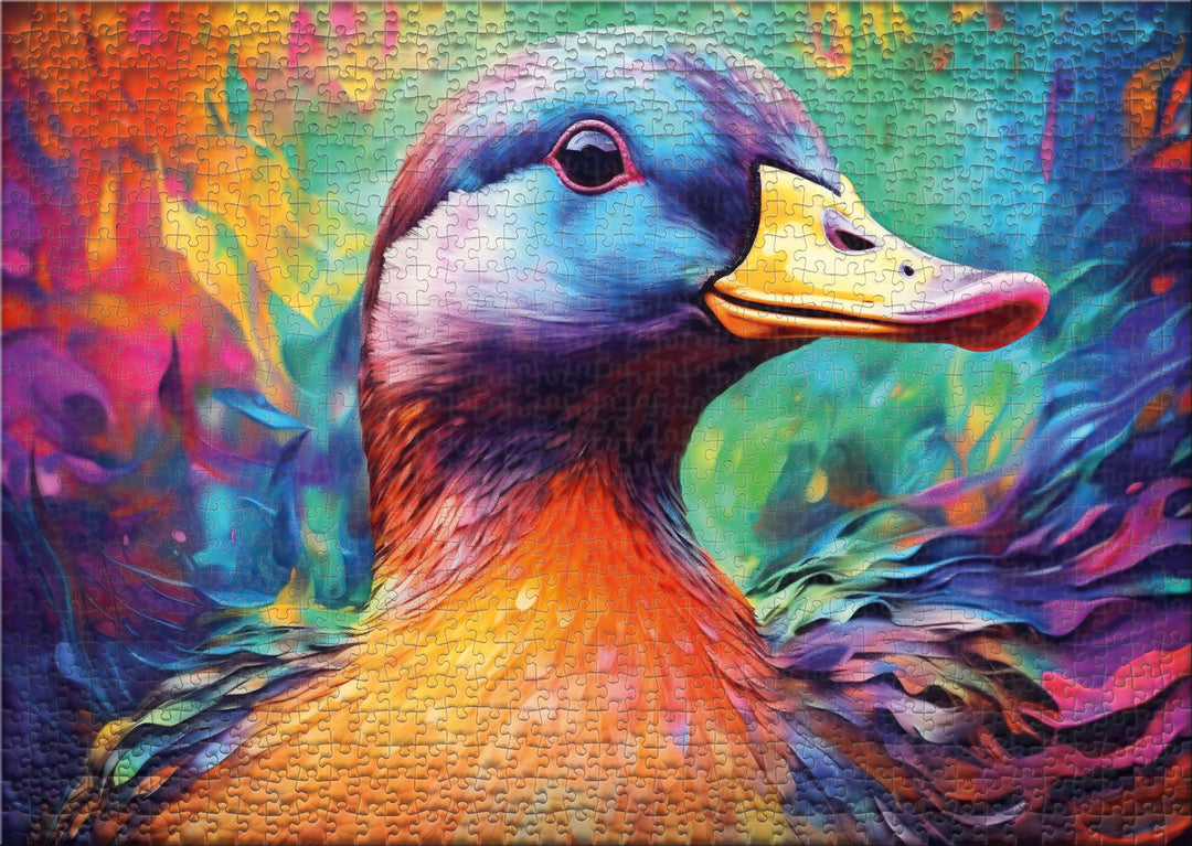 Puzzle 1000 Teile "Quack"