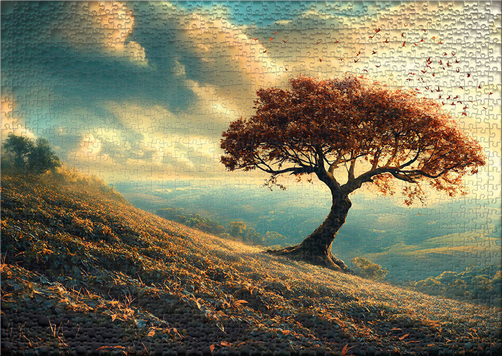 1000 Teile Puzzle „Herbstland“