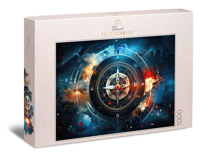 1000 Teile Puzzle "Kompass"