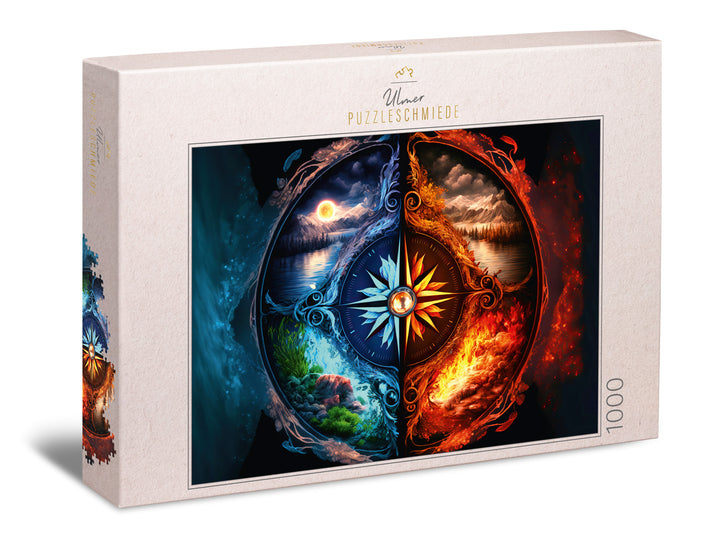 1000 Teile Puzzle "Welten-Reise"