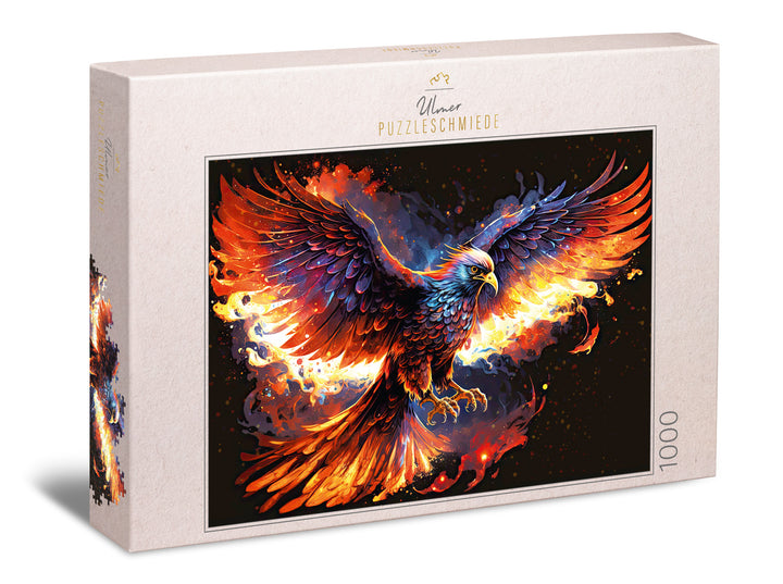 Fantasy-Puzzle 1000 Teile "Feuervogel"