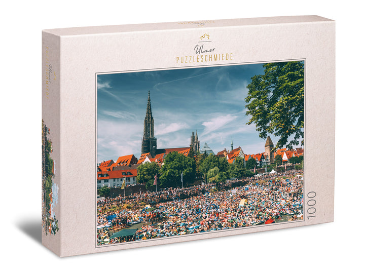 Ulm-Puzzle 1000 Teile "Nabada"