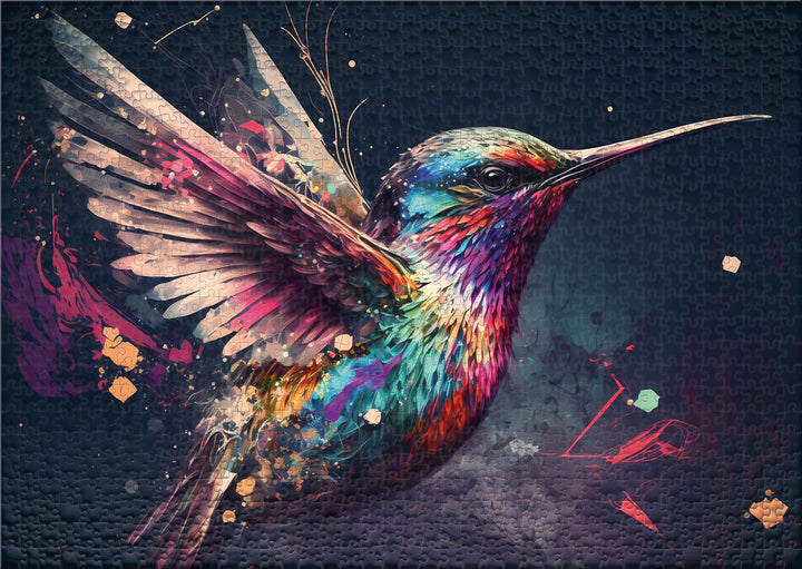 1000 Teile Puzzle „Kolibri"