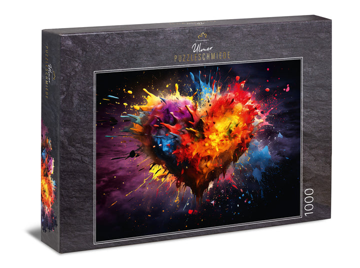 Puzzle 1000 Teile „Herzschlag“