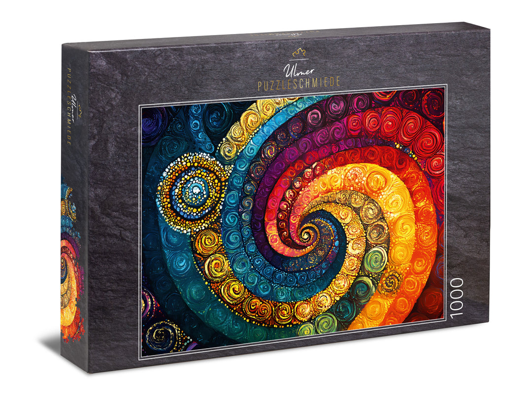Puzzle 1000 Teile „Spiralwirbel“