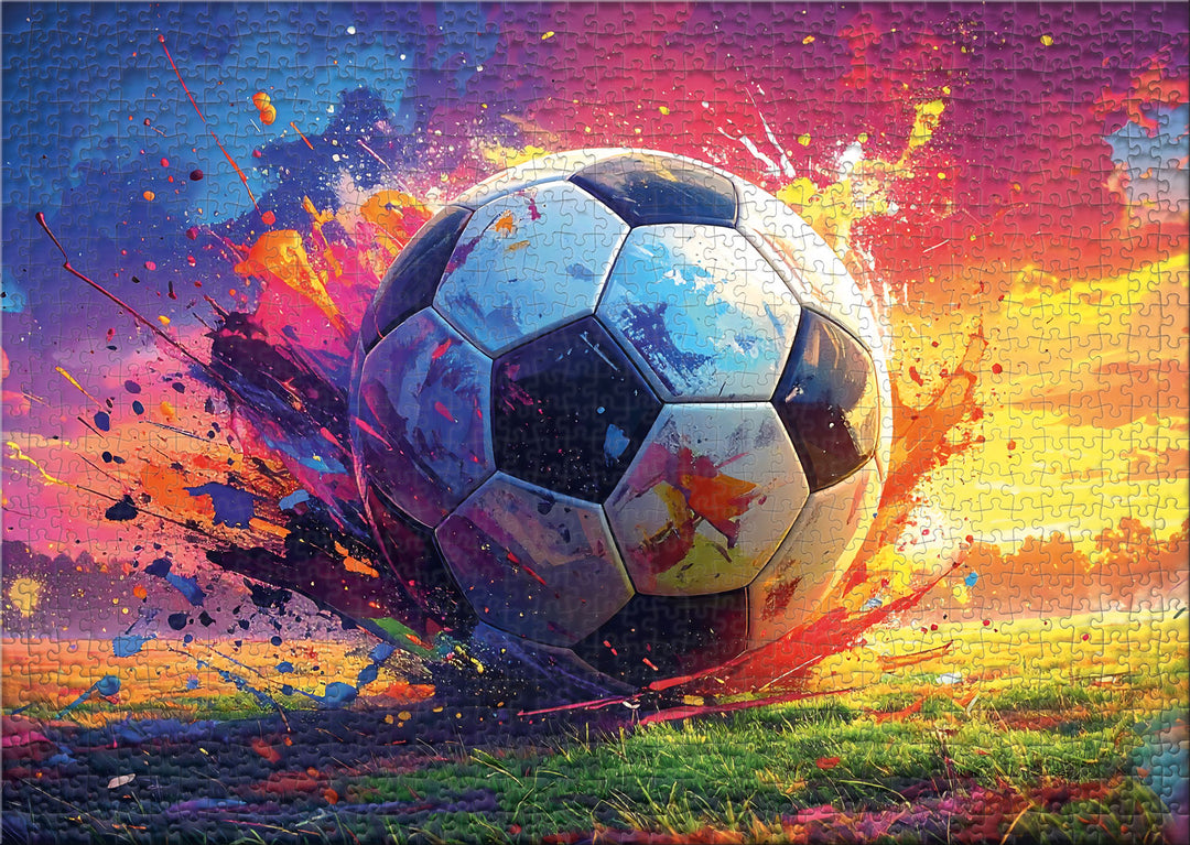 Fußball-Puzzle 1000 Teile "Goal"