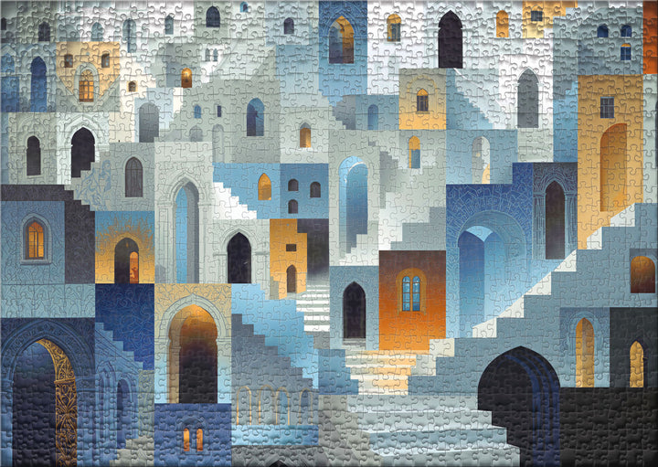"Labyrinth Mediterran" 1000 Teile Puzzle