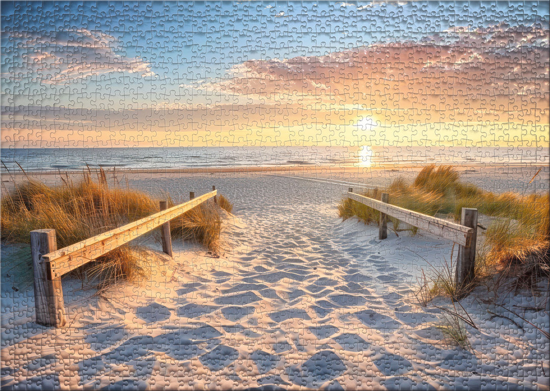 "Tag am Meer" Puzzle 1000 Teile