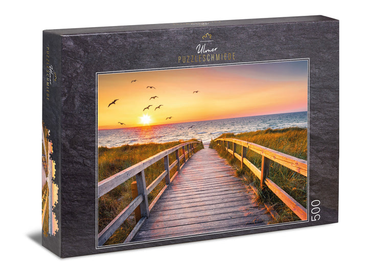 Puzzle 500 Teile "Abendstunde auf Sylt"