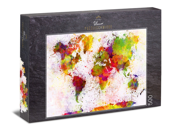 Puzzle 500 Teile "Bunte Welt"