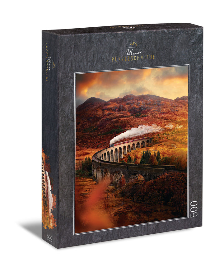 Puzzle 500 Teile "Glenfinnan-Viadukt"