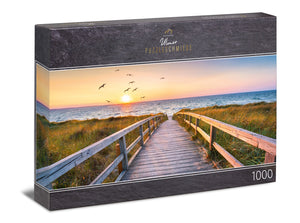 Panorama-Puzzle "Abendstunde auf Sylt" 1000 Teile