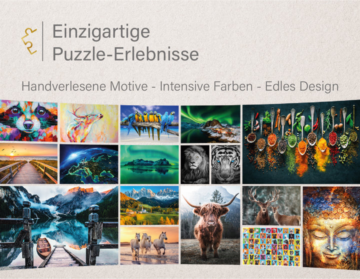 Überraschungs-Paket -  2 x 2000 Teile Puzzle