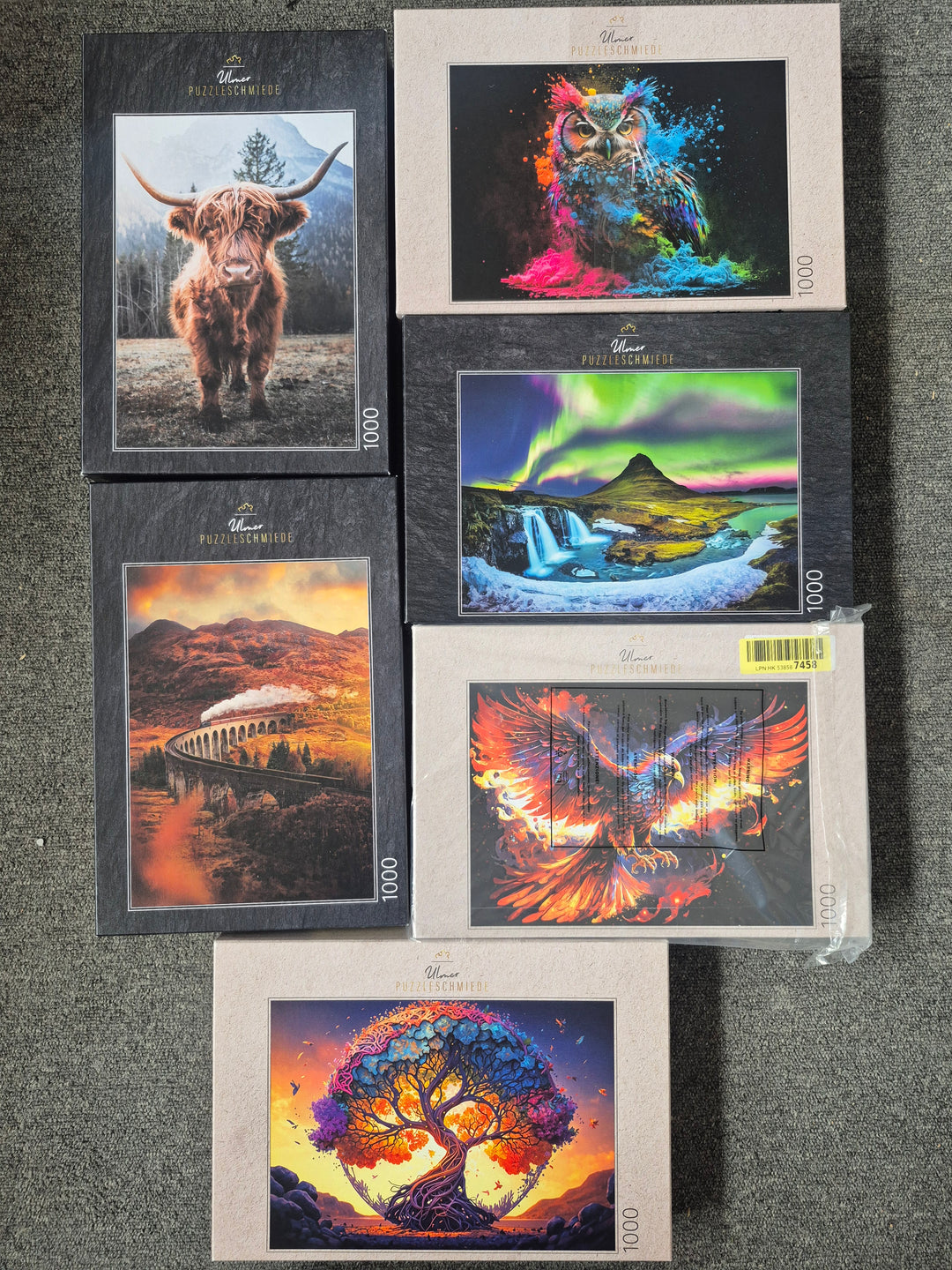 RETOUREN Schnäppchen Pakete 3 - 7 Puzzle