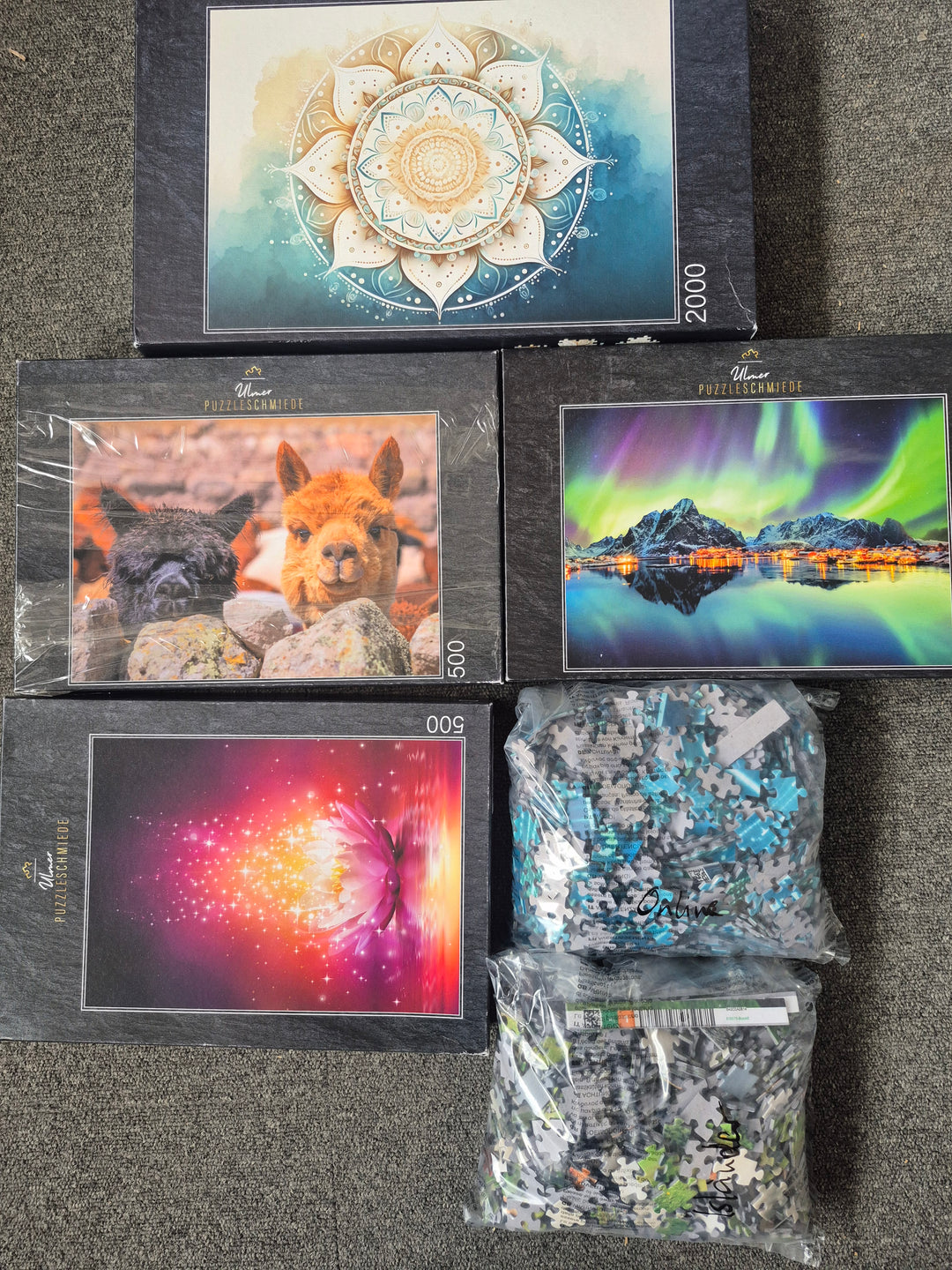 RETOUREN Schnäppchen Pakete 3 - 7 Puzzle